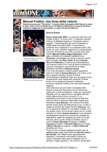 Manuel Frattini, che forza della natura!