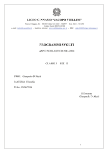 IIIE - Liceo classico "Jacopo Stellini"