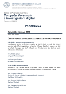 cliccando qui - Informatica Giuridica @ UniMi