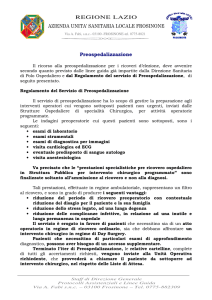 REGIONE LAZIO AZIENDA UNITA` SANITARIA LOCALE