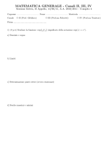 compito 4 del 14-6-2011