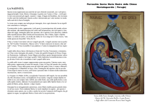 LA NATIVITÀ - Arcidiocesi di Perugia