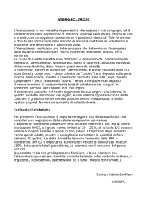 aterosclerosi - Dott.ssa Fabiola Sanfilippo