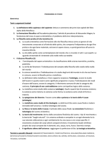 Temi e argomenti trattati 1. La definizione della