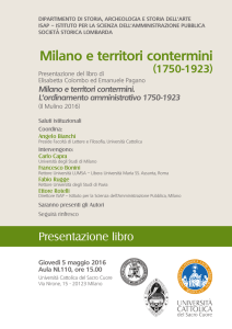 Milano e territori contermini