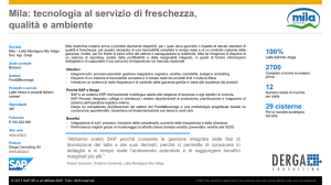 Mila: tecnologia al servizio di freschezza, qualità e
