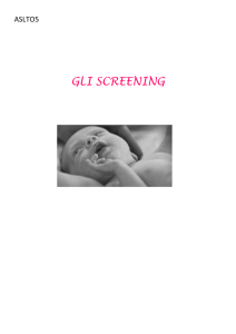 gli screening