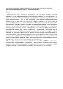 I bisfosfonati sono farmaci inibitori del riassorbimento osseo con