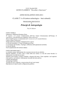 Principi di Antropologia