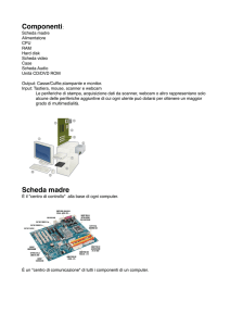 Componenti: Scheda madre