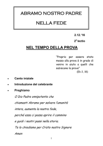 nel tempo della prova - Parrocchia di Roveleto