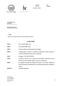Commissione giudicatrice