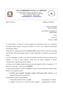 circolare laboratorio corale 4 e 5