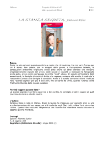LA STANZA SEGRETA, Johanna Reiss