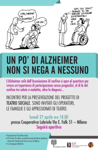 un po` di alzheimer non si nega a nessuno