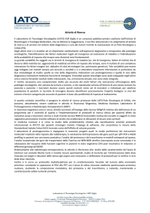 Attività - Idasc-Cnr