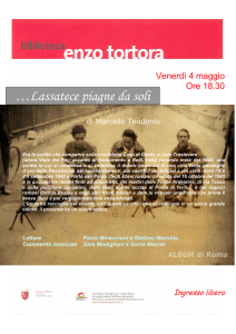 …Lassatece piagne da soli
