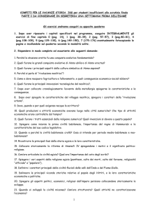 COMPITI PER LE VACANZE STORIA ISG per