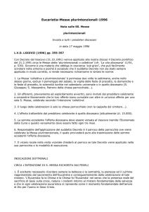 Eucaristia-Messe plurintenzionali-1996