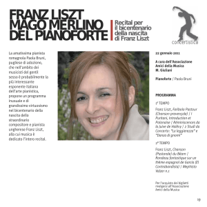 franz liszt mago merlino del pianoforte