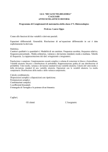 4Lcomplementidi matematica - Liceo "De Sanctis"