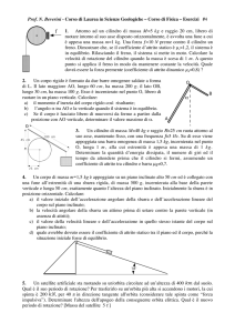 Prof. N. Beverini - Corso di Laurea in Scienze Geologiche – Corso di