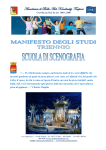 Scenografia - Accademia di Belle Arti Kandinskij