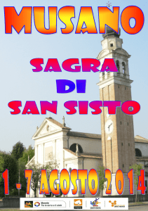 sagra san sisto - Comune di Trevignano