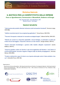 Programma sessioni tematiche