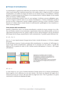 Principi di termodinamica - Zanichelli online per la scuola