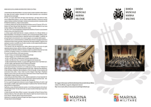 programma concerto banda della marina 4 giugno 2017