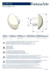 sillaba led - FontanaArte