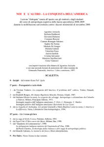 Scaletta dei testi letti
