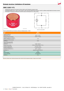 Scheda tecnica: Limitatore di tensione SDS 2 (923 117)