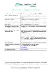 Informazioni di base sulla protezione dei depositi