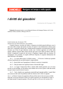 I diritti dei giacobini