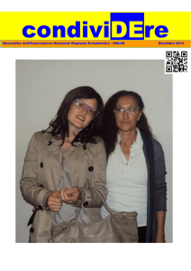 dicembre 2013 - Associazione Nazionale Displasia Ectodermica