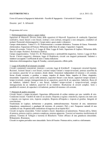 ELETTROTECNICA - Ingegneria