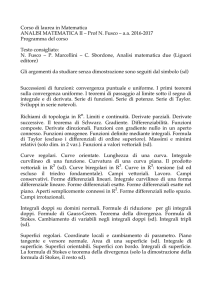 Analisi II (Matematica)