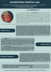 + Cardio TC - Valmontone Hospital