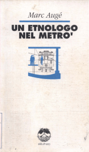 MarcAugé UN ETNOLOGO NEL METRO
