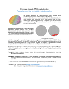 Proposta stage in STMicroelectronics: Revealing machine footprint