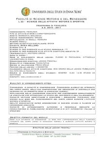 Fisiologia - M. Bellomo