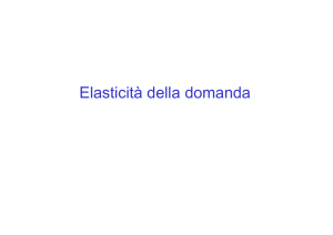 elasticità della domanda