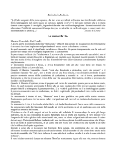 La poesia della vita - Rispettabile Loggia Stanislas De Guaita