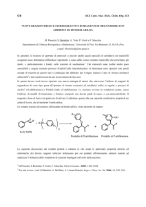 XXX Conv. Naz. Divis. Chim. Org. SCI NUOVE REAZIONI