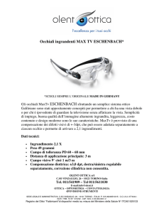 Max Tv - Olent Ottica