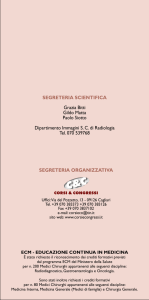 Scarica il programma - Azienda Ospedaliera Brotzu