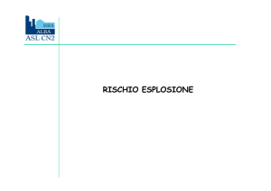 rischio esplosione