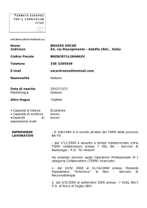 Curriculum Brazzo